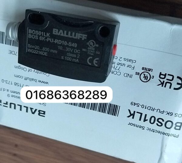 Balluff BOS01LK BOS 6K-PU-RD10-S49 Diffuse Sensors