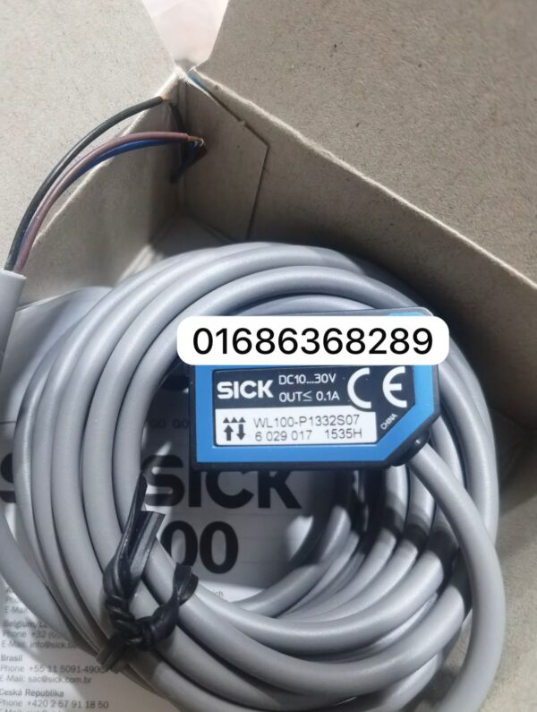 Sick WL100-P1332S07 Photoelectric Sensors 6029017