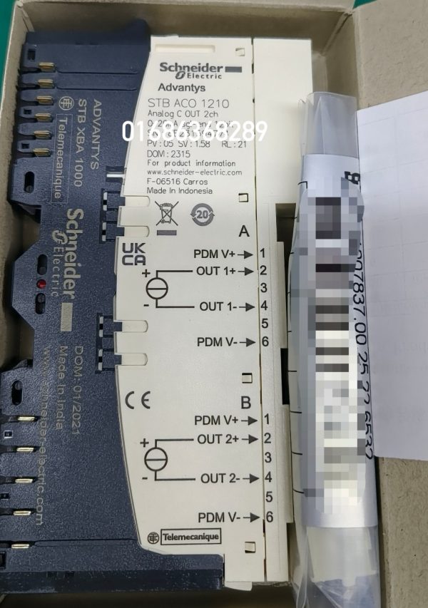 Schneider STBACO1210K  Standard Analog Output Kit Modicon