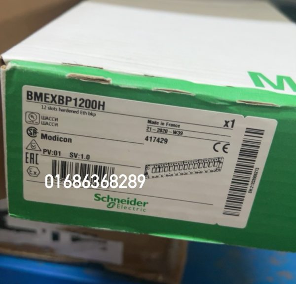 Schneider BMEXBP1200H 12-slot Ethernet backplane