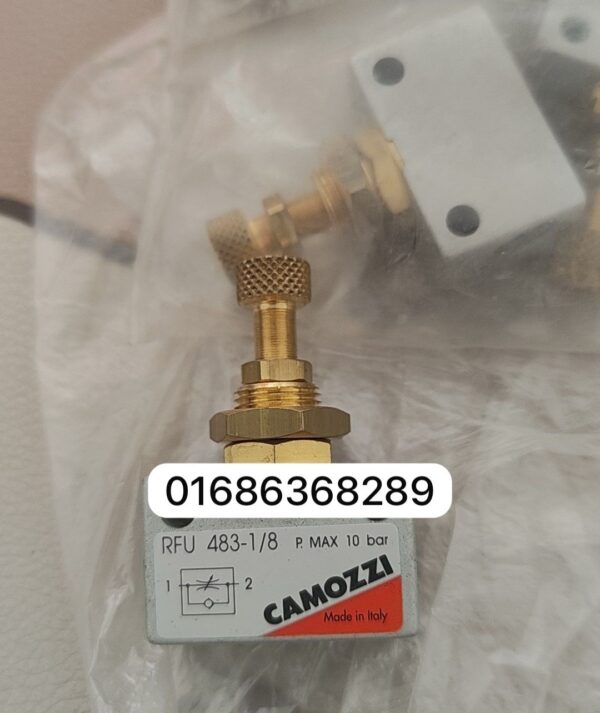 CAMOZZI RFU 483-1/8 Speed Flow Controller Solenoid valve