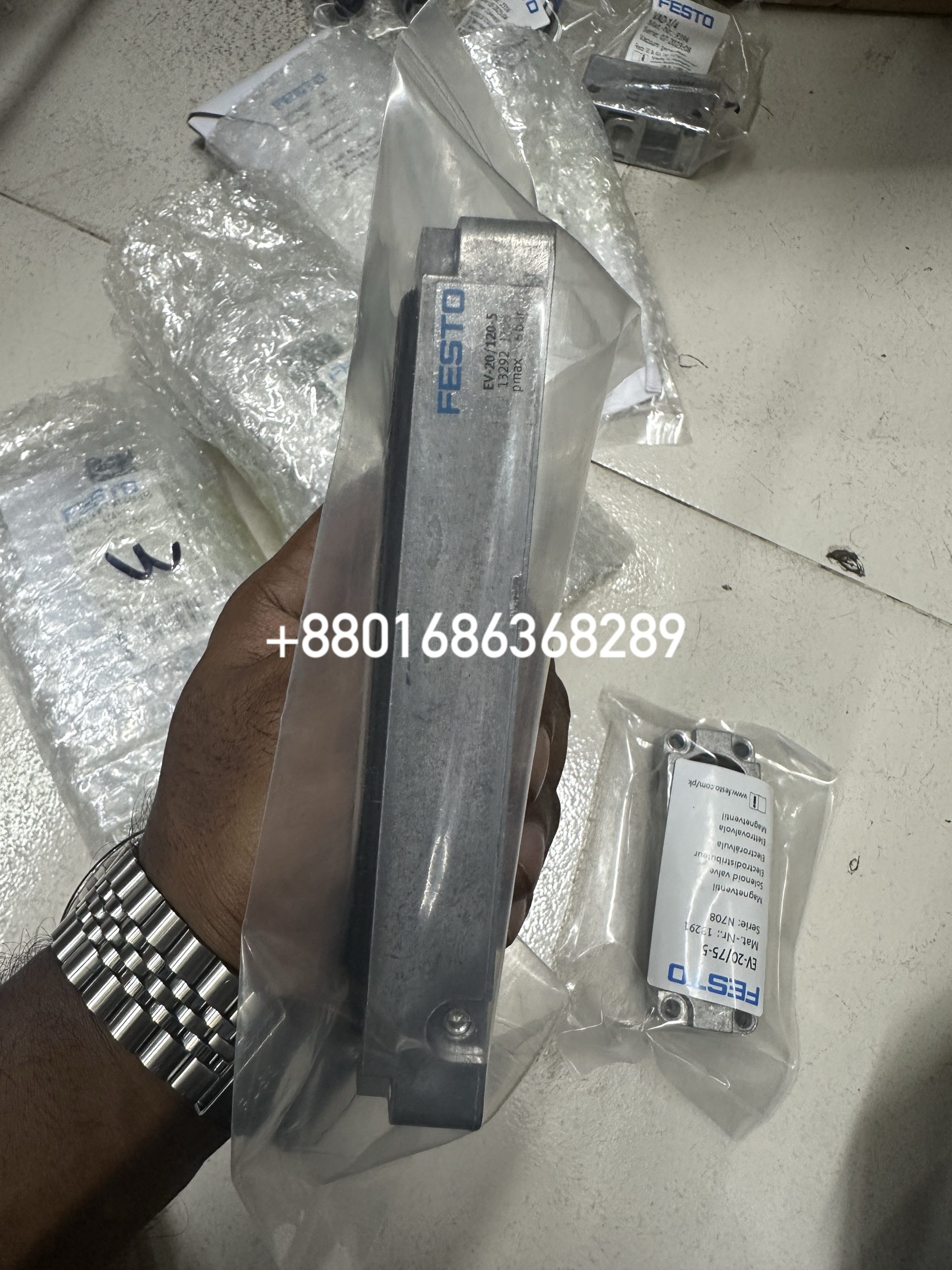 Festo EV-20/120-5 13292 Clamping module