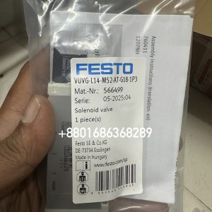 Solenoid Vlave VUVG-L14- M52-AT-G18-1P3 566499