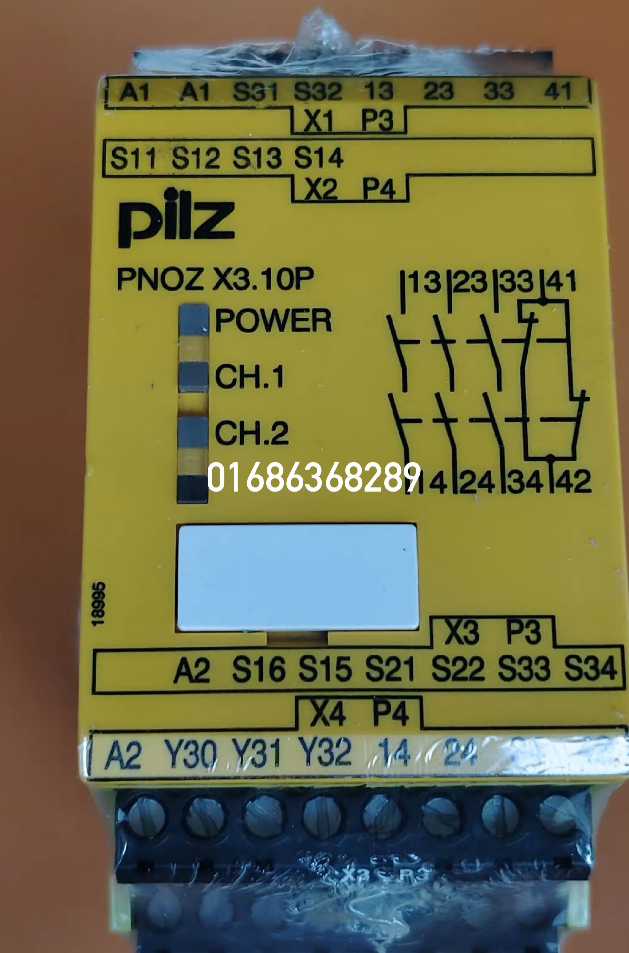 PILZ 777314 PNOZ X3P SAFETY RELAY