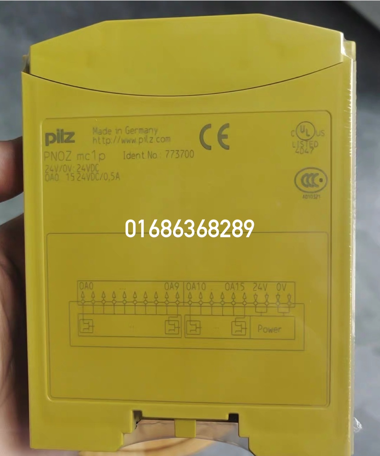 PILZ PNOZ-MC1P 773700 Auxiliary Module