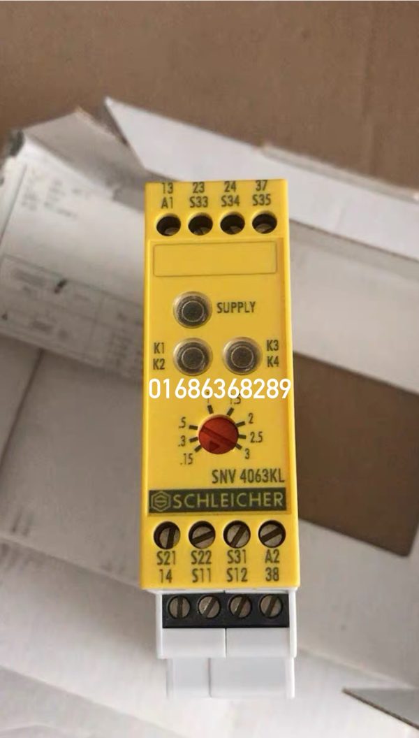Schleicher Wieland SNV 4063KL Safety Monitoring Relay