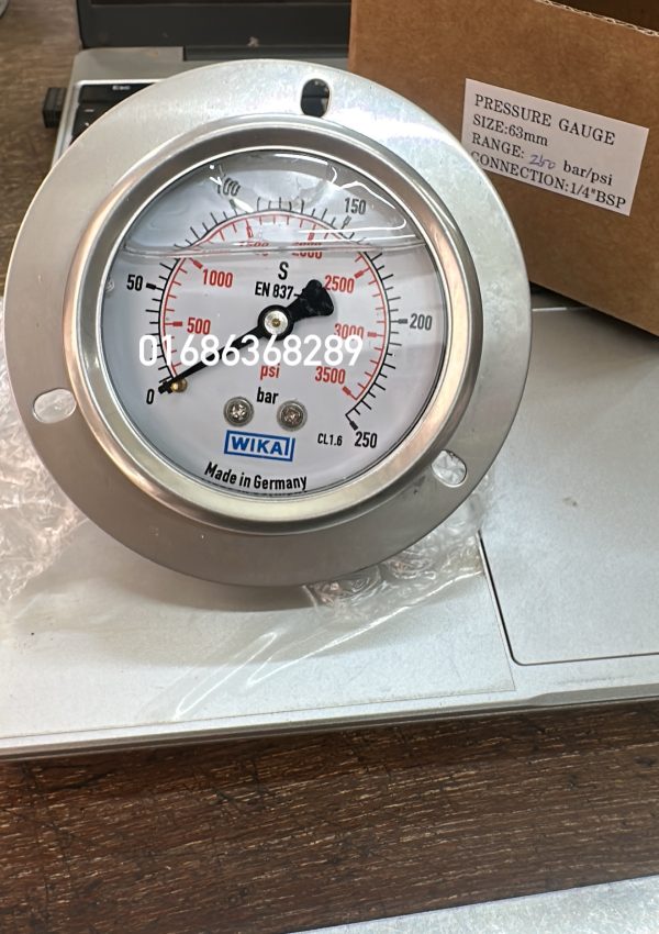 WIKA PRESSURE GUAGE METER