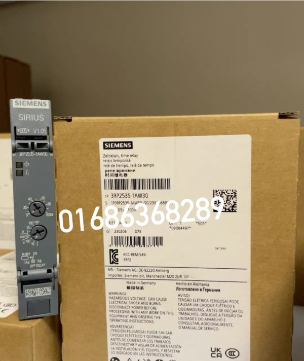 Siemens 3RP2535-1AW30 OFF Delay Timer Relay