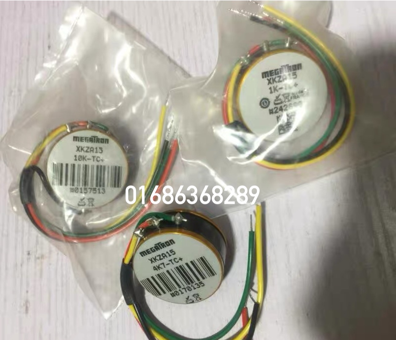 Megraton XKZA15，1K-TC 10K-TC 4K7-TC Potentiometer