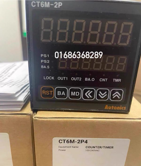 Autonics CT6M-2P4 Programmable Digital Counter Timer
