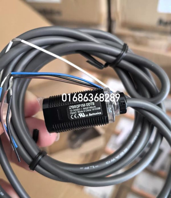 Autonics BRQP1M-DDTB Cylindrical Photoelectric Sensor Diffuse Reflective type