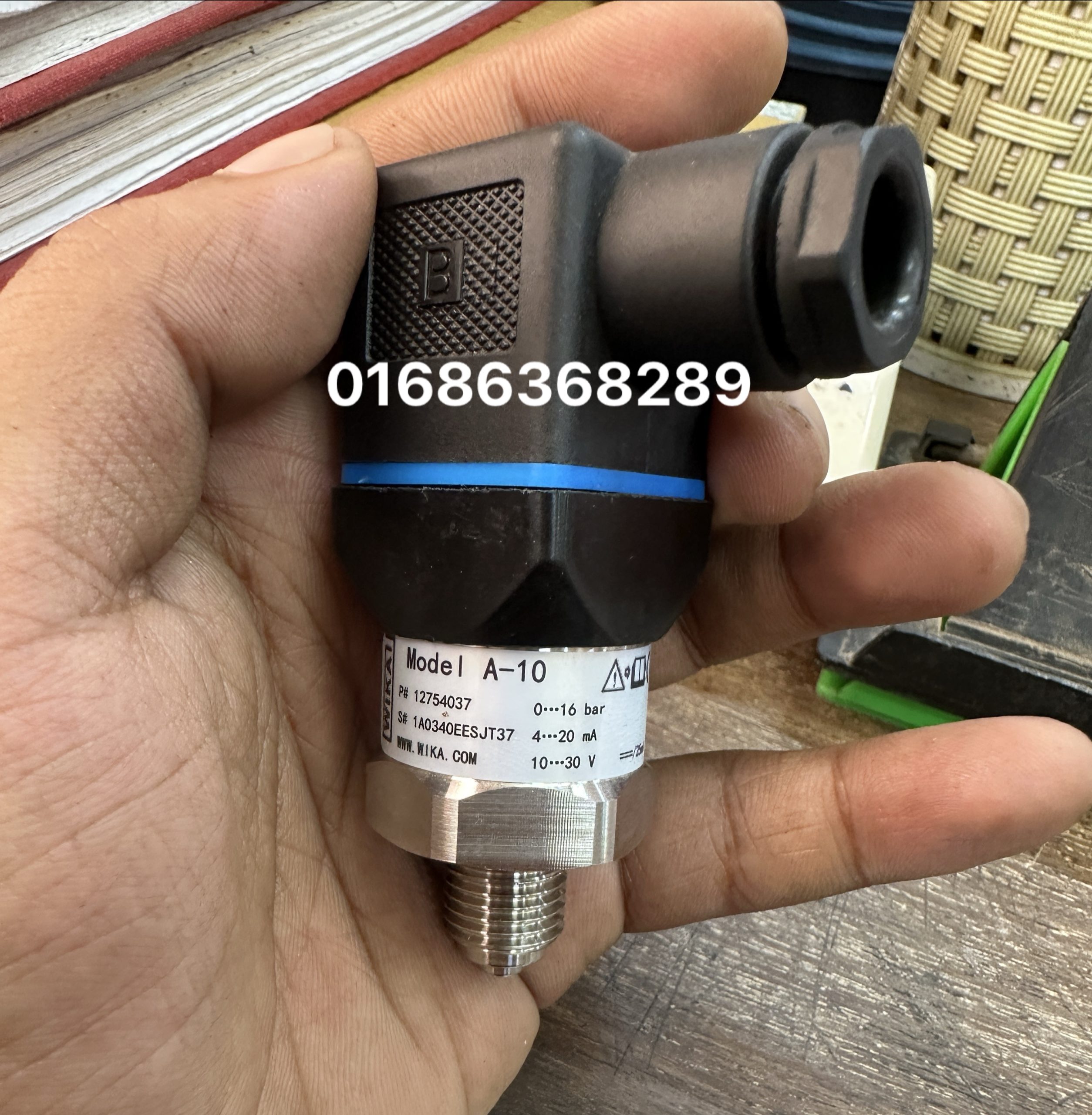 Wika Pressure Sensor Transmitter Transducer A-10