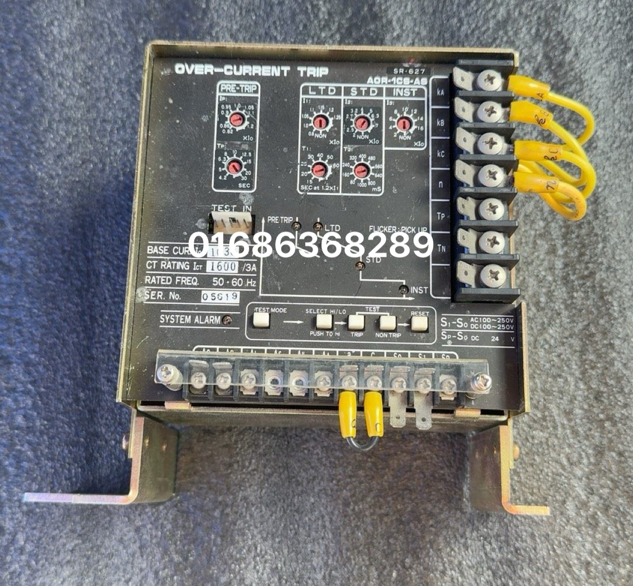 Terasaki AOR-1CS-AS OVER CURRENT TRIP ADJUSTMENTER