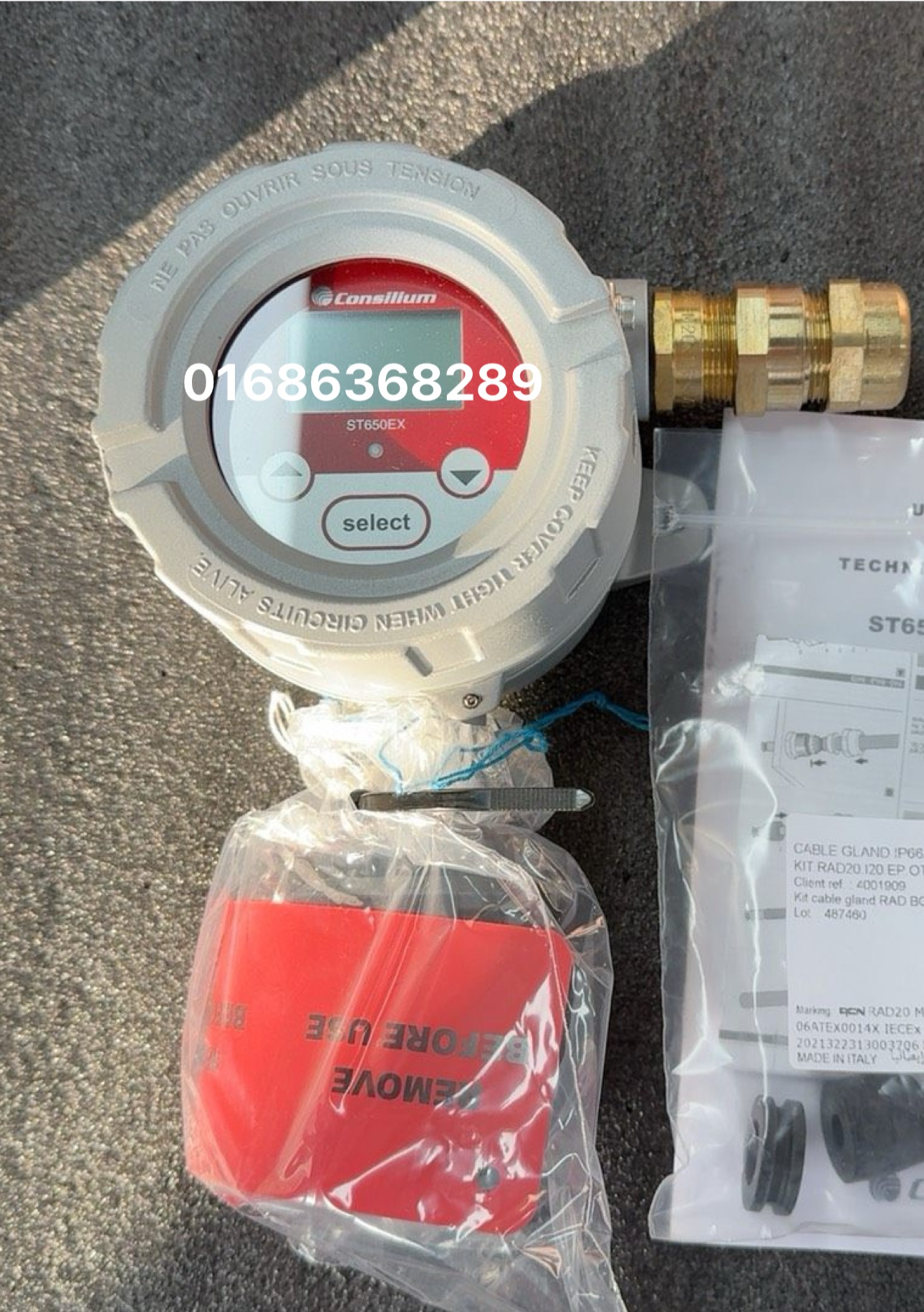 Consilium ST650EX-NDIR 5150207-00 TCD Thermal Conductivity sensor