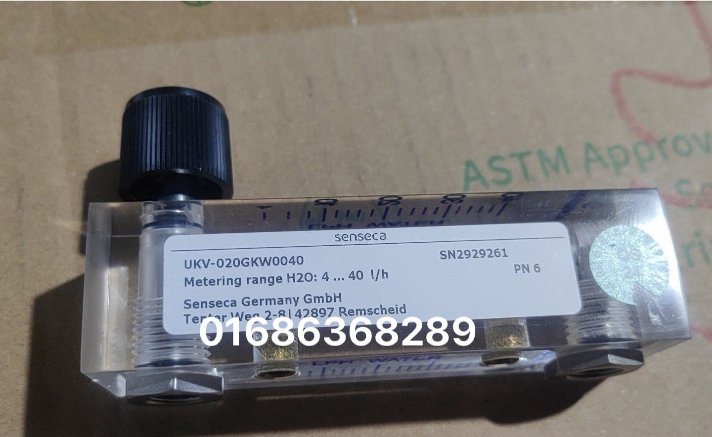 Senseca UK-020GKW0040 Flow Indicator