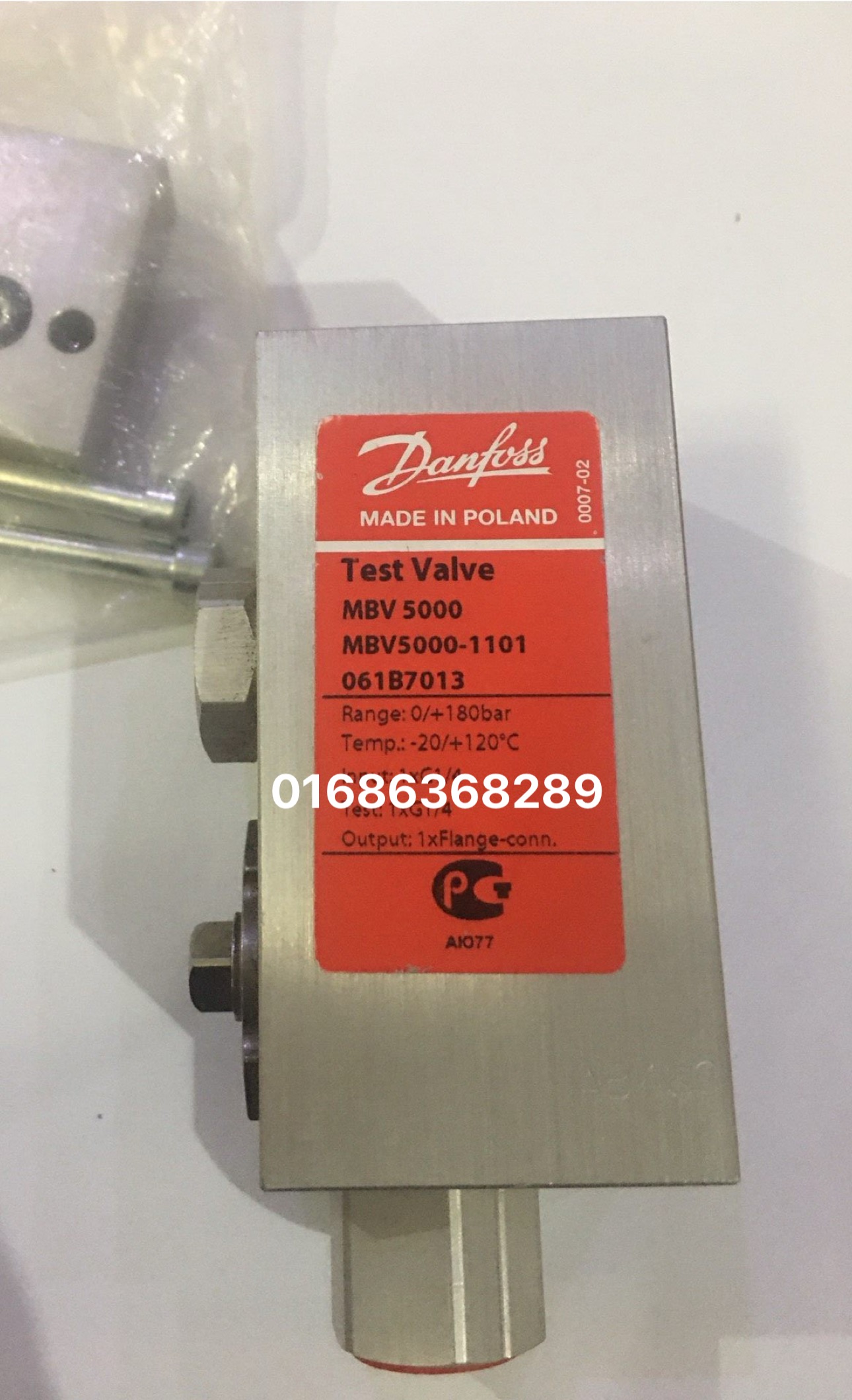 Danfoss 061B7013 TEST VALVE
