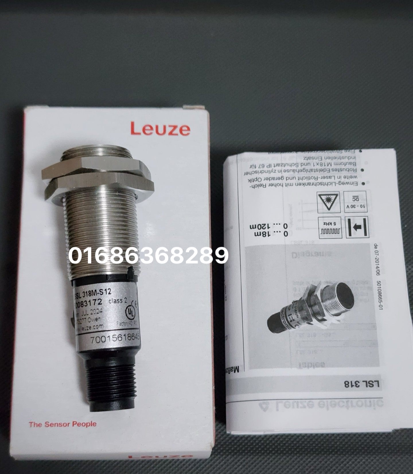LEUZE 50083172 LSSL 318M-S12. Throughbeam photoelectric sensor