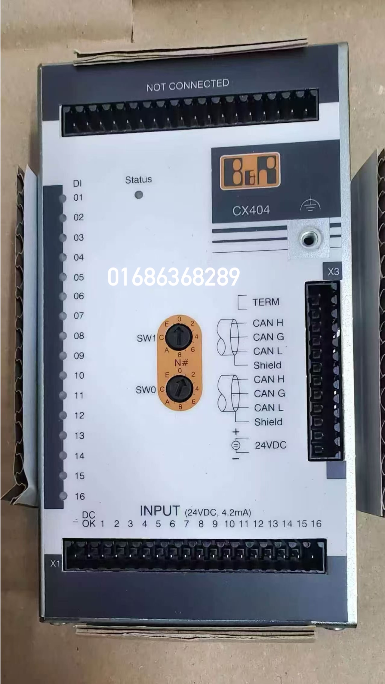 B&R CX404 PLC CONTROLLER MODULE