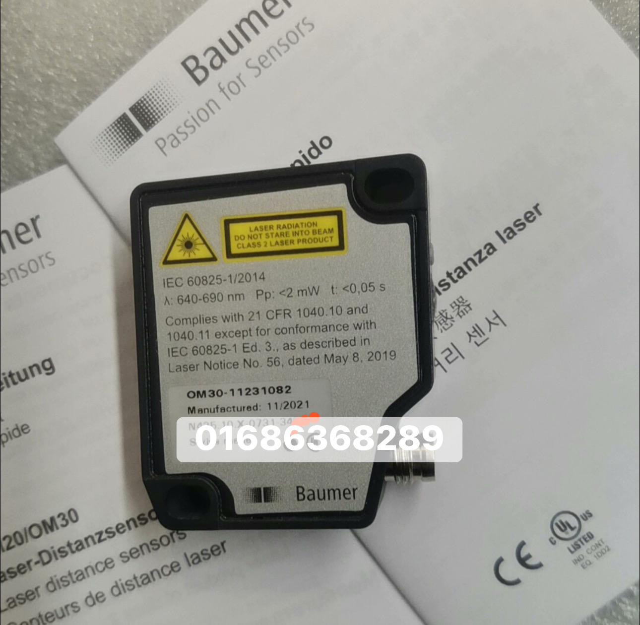 Baumer OM30-P0550.HV.YIN Distance Sensor