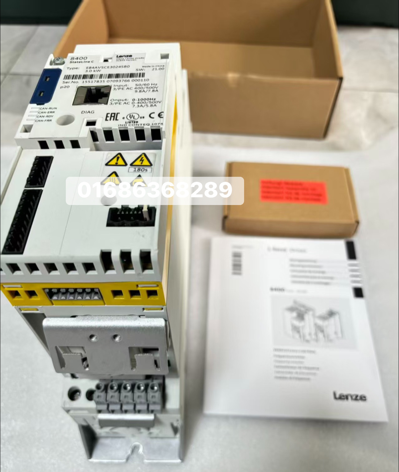 Lenze ESV552N04TXB Variable Frequency Drive VFD Inverter
